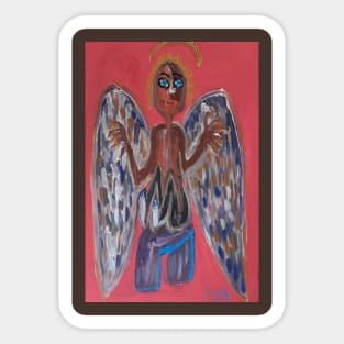 black angel Sticker